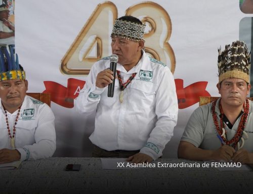 FENAMAD consolida el manejo territorial y las capacidades comunitarias en Madre de Dios.